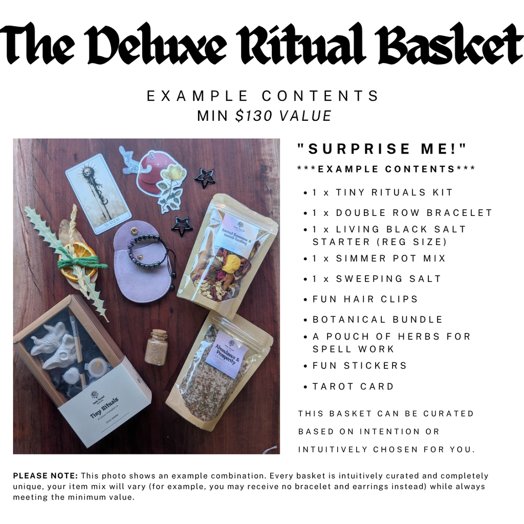 Intuitive Witchy Gift Basket | Custom Ritual Curation Set