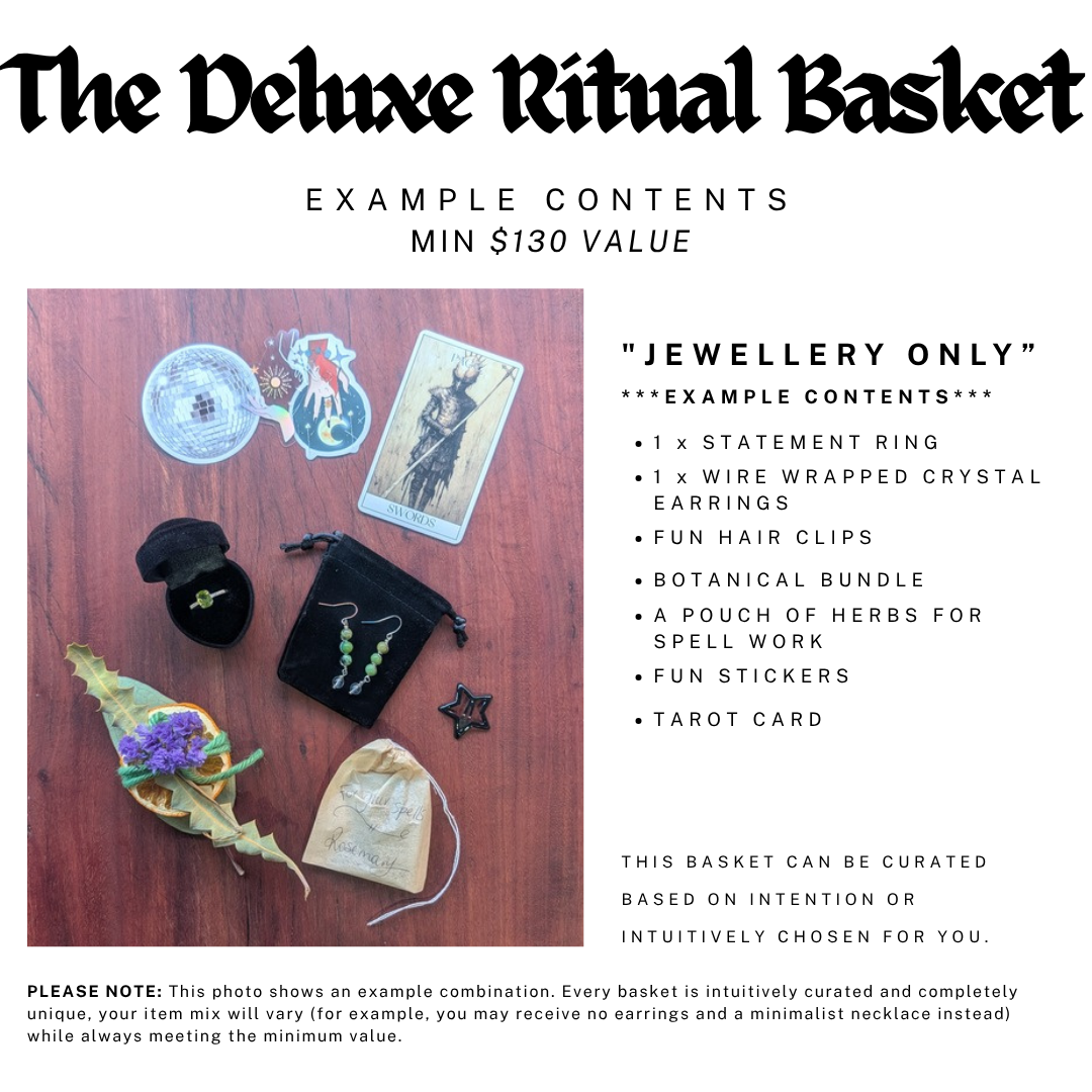 Intuitive Witchy Gift Basket | Custom Ritual Curation Set