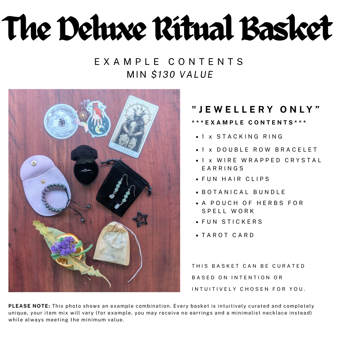 Intuitive Witchy Gift Basket | Custom Ritual Curation Set
