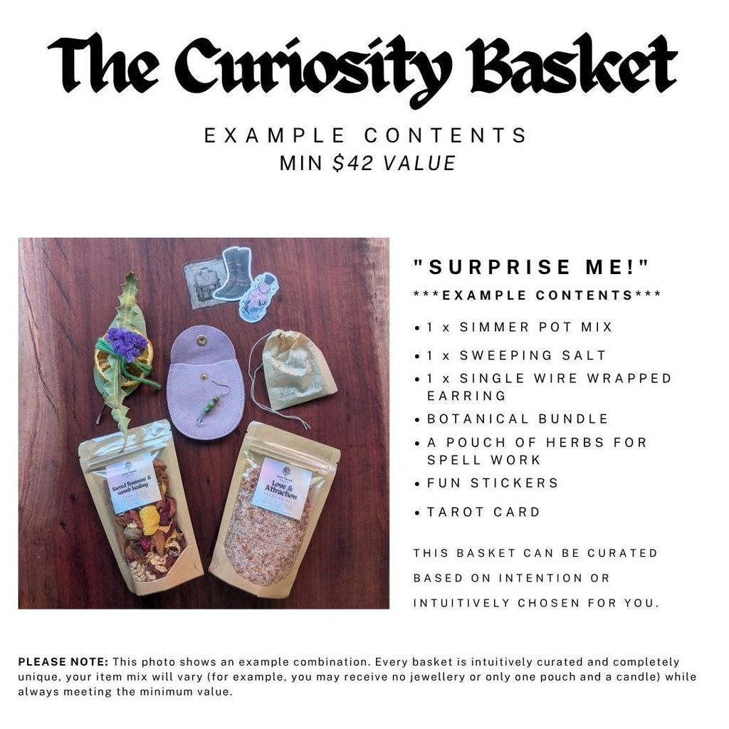 Intuitive Witchy Gift Basket | Custom Ritual Curation Set