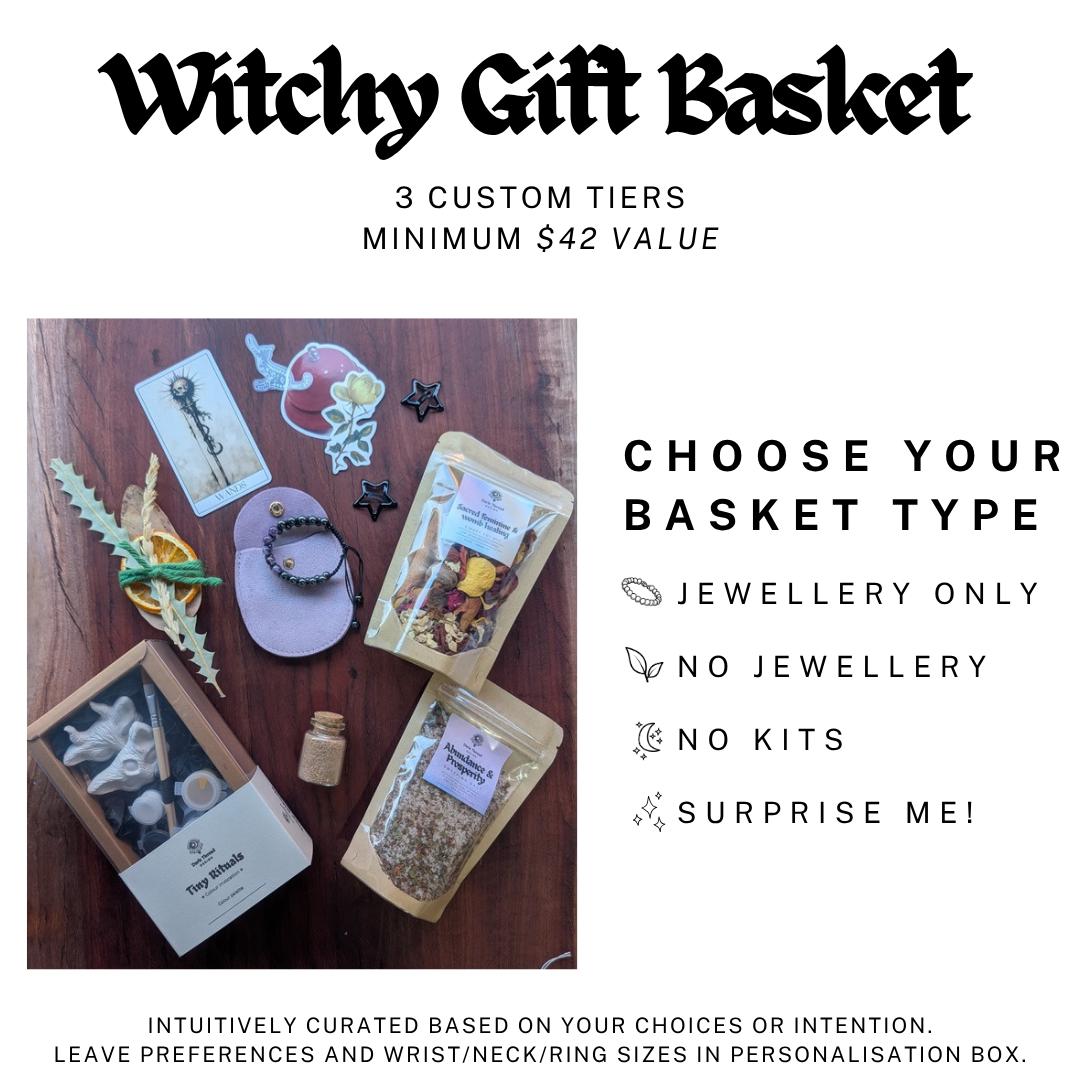Intuitive Witchy Gift Basket | Custom Ritual Curation Set