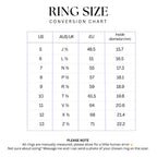 Large natural pink quartz and white topaz ring | 925 sterling silver
