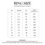 Amethyst stacking ring | 925 Sterling Silver