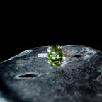August birthstone peridot ring | 925 Sterling Silver