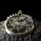 Peridot statement ring | 925 Sterling Silver