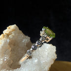 Peridot statement ring | 925 Sterling Silver
