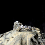 Statement white topaz ring | 925 Sterling Silver