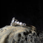 Statement white topaz ring | 925 Sterling Silver