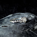 Statement white topaz ring | 925 Sterling Silver