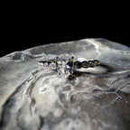 Statement white topaz ring | 925 Sterling Silver