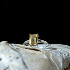 Elegant citrine ring | 925 Sterling Silver