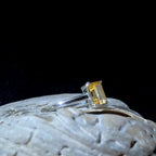 Elegant citrine ring | 925 Sterling Silver