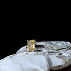 Elegant citrine ring | 925 Sterling Silver