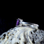 Elegant amethyst ring | 925 Sterling Silver