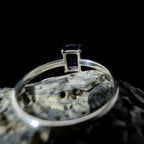 Elegant amethyst ring | 925 Sterling Silver