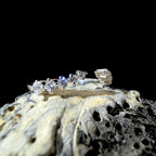 White Topaz Statement Ring Enhancer | 925 sterling silver