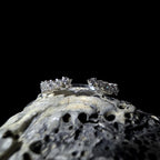 White Topaz Statement Ring Enhancer | 925 sterling silver