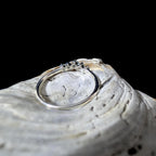 Blue topaz minimalist everyday ring | 925 Sterling Silver