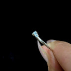 Blue topaz minimalist everyday ring | 925 Sterling Silver