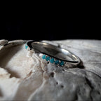 Turquoise minimalist ring | 925 Sterling Silver