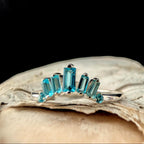 Blue Topaz stacking enhancer ring | 925 Sterling Silver