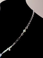 Aphrodite necklace with sea glass and shells