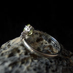 Peridot statement ring | 925 Sterling Silver