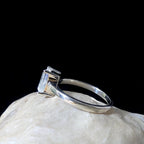 Elegant rainbow moonstone ring | 925 Sterling Silver