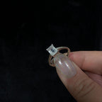 Elegant rainbow moonstone ring | 925 Sterling Silver