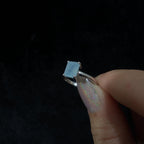 Elegant aquamarine ring | 925 Sterling Silver