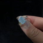 Elegant aquamarine ring | 925 Sterling Silver
