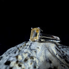 Elegant citrine ring | 925 Sterling Silver