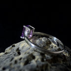 Elegant amethyst ring | 925 Sterling Silver