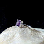 Elegant amethyst ring | 925 Sterling Silver