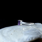 Elegant amethyst ring | 925 Sterling Silver