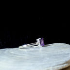 Elegant amethyst ring | 925 Sterling Silver