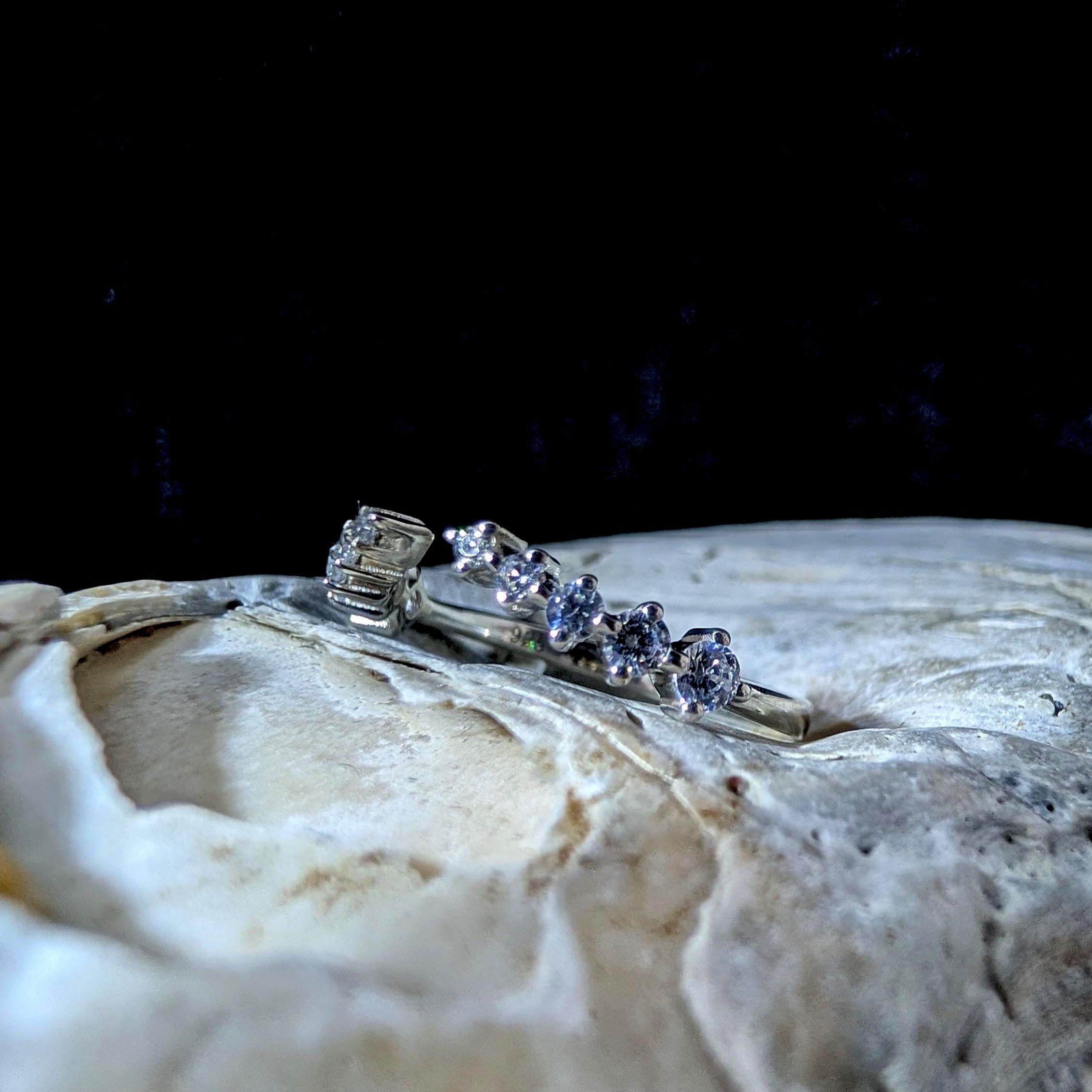 White Topaz Statement Ring Enhancer | 925 sterling silver