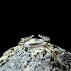 Amethyst stacking ring | 925 Sterling Silver
