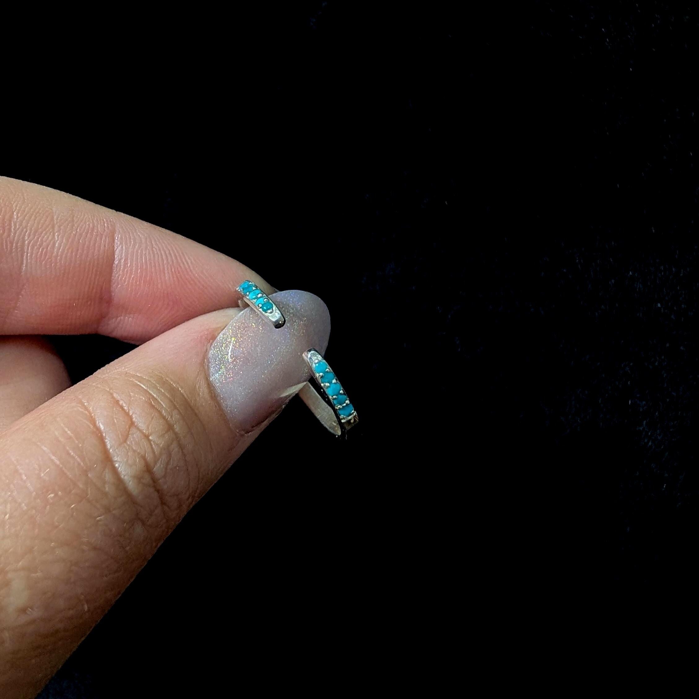 Turquoise minimalist ring | 925 Sterling Silver