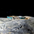 Turquoise minimalist ring | 925 Sterling Silver