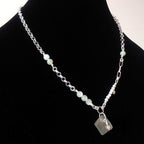 Aphrodite necklace with sea glass and shells