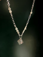 Aphrodite necklace with sea glass and shells