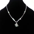 Aphrodite necklace with sea glass and shells