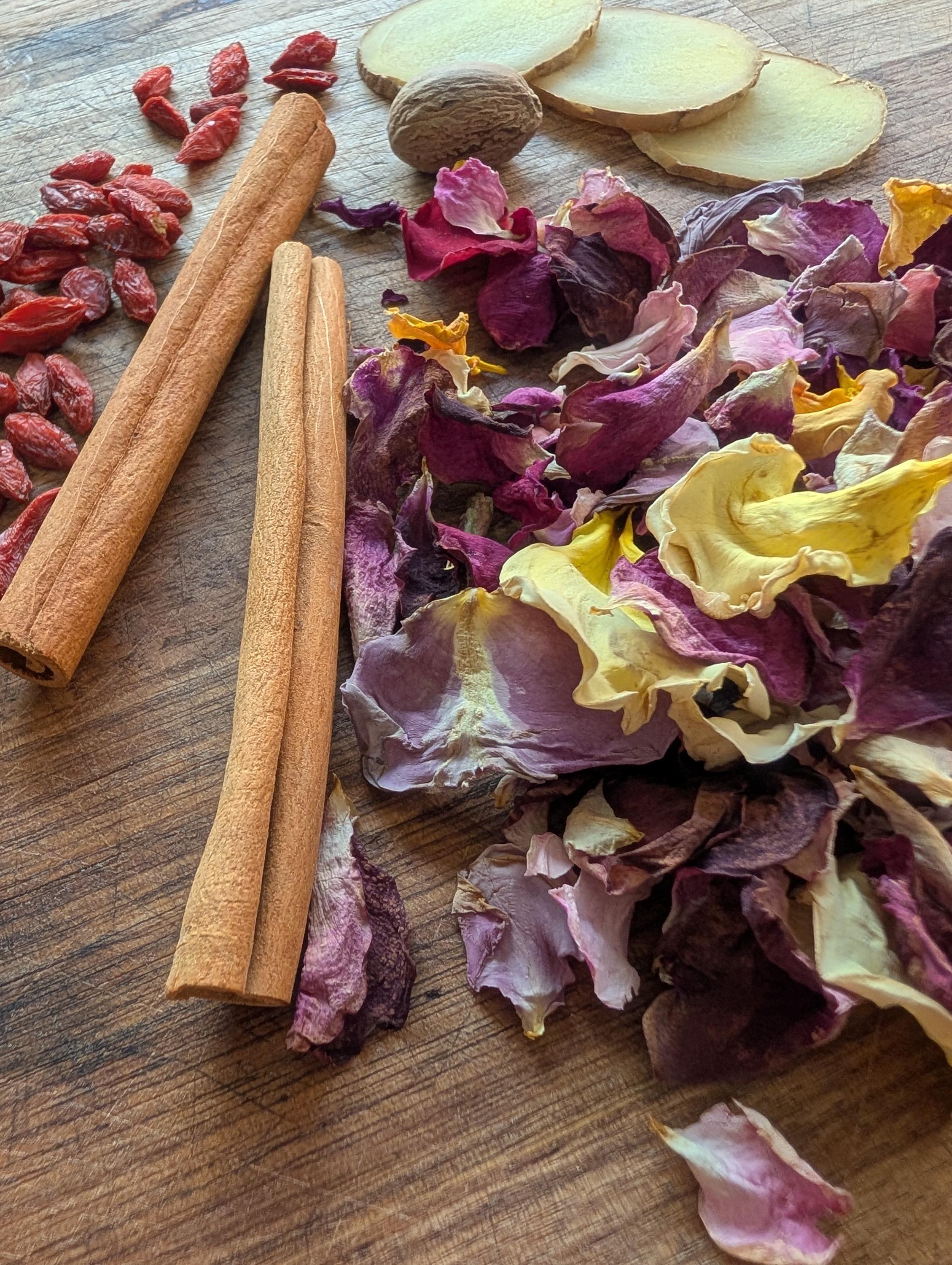 Sacred feminine and womb healing simmer pot