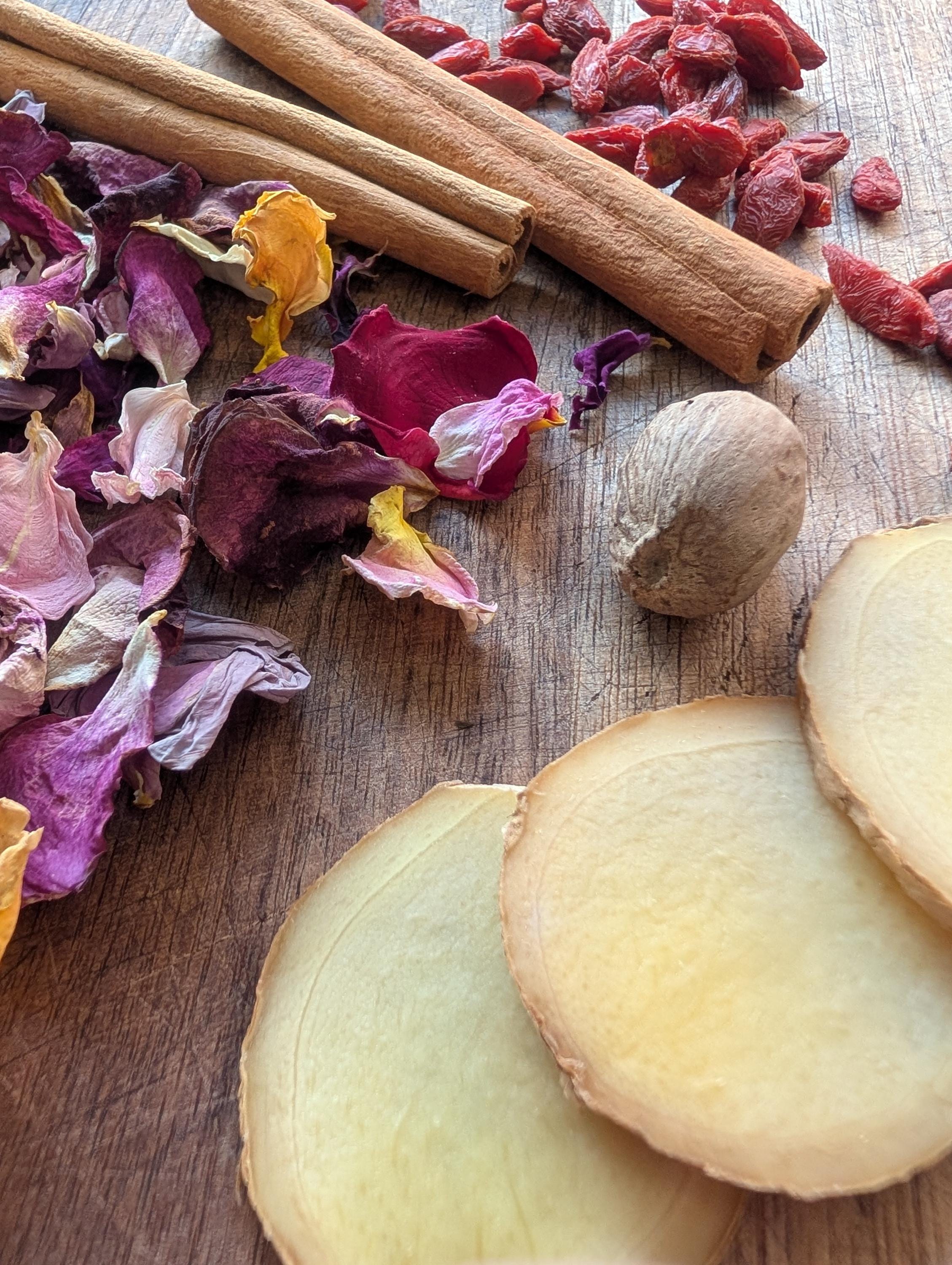 Sacred feminine and womb healing simmer pot