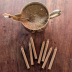 Living black salt starter | Protective altar salt