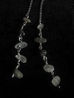 Protective clear quartz face chain