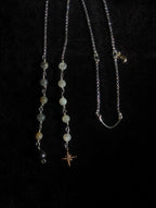 Asymmetrical celestial face chain