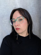 Asymmetrical celestial face chain