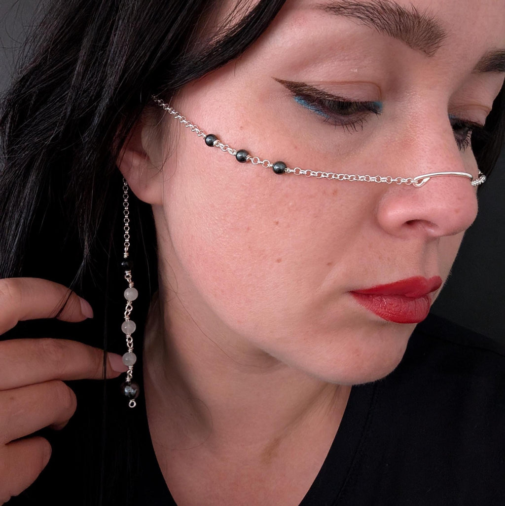 Hekate inspired face chain